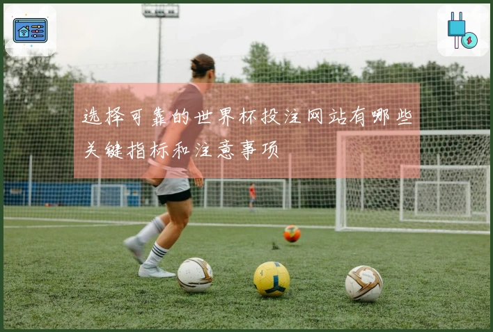 选择可靠的世界杯投注网站有哪些关键指标和注意事项