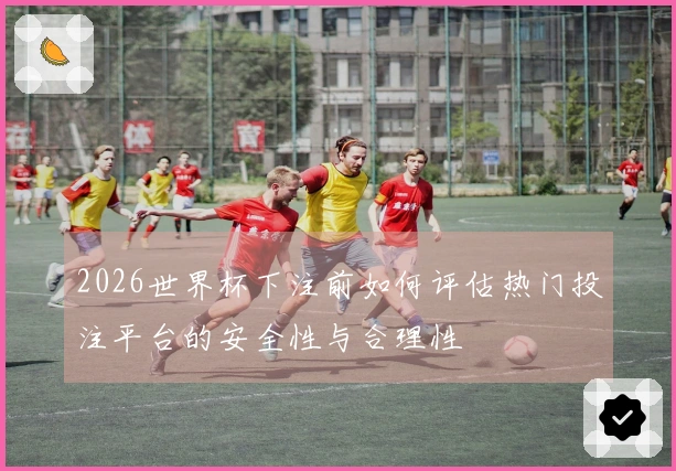 2026世界杯下注前如何评估热门投注平台的安全性与合理性